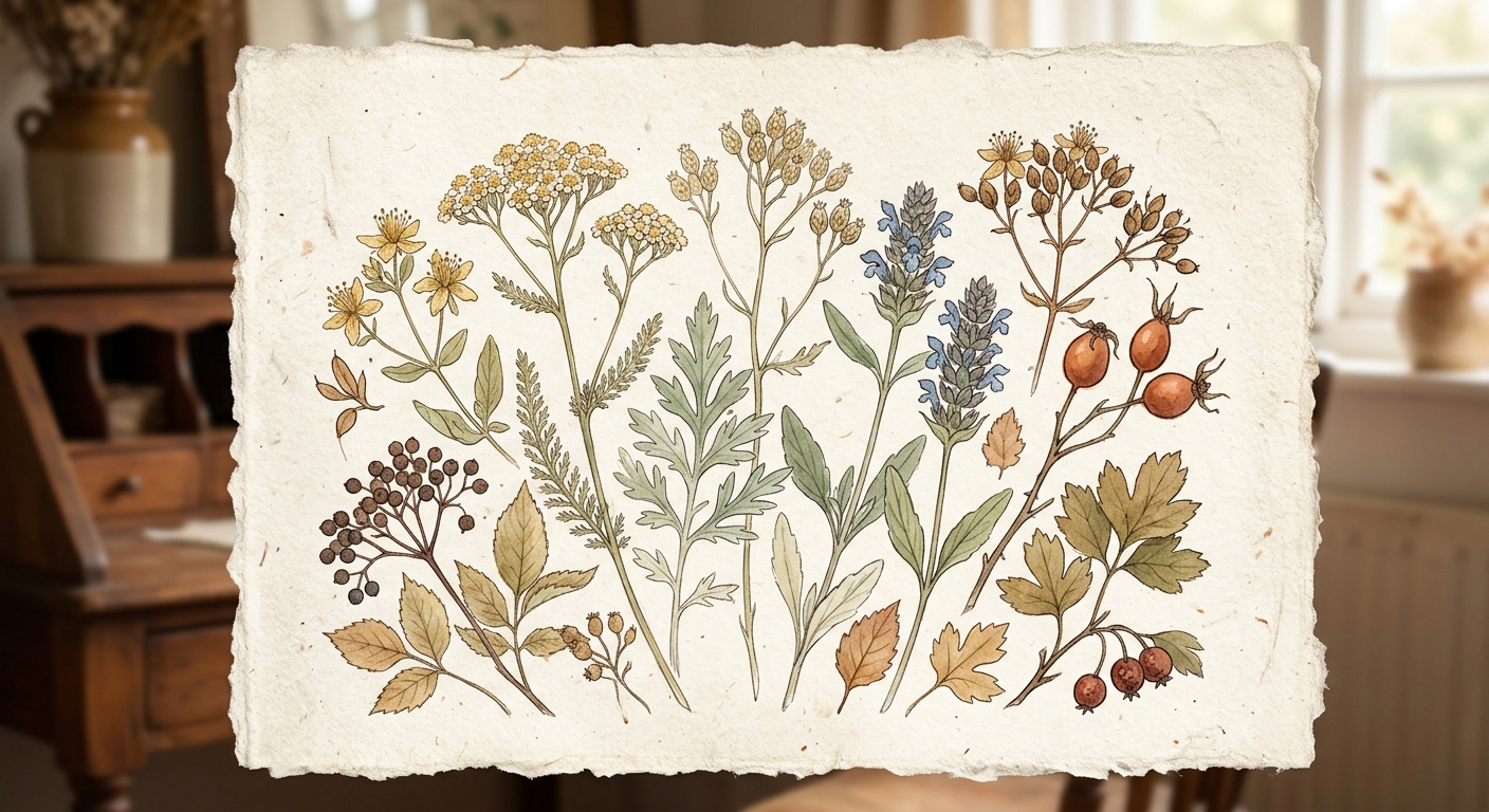 The Elder's Last Gift — Gathering Berries Before the Frost